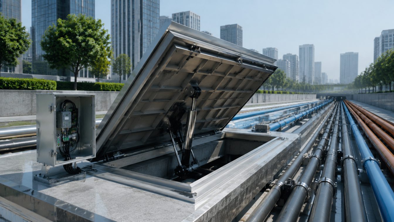 贡井区为城市管廊提供智能配套方案